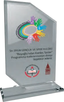 Kristal Plaket · EKT-205