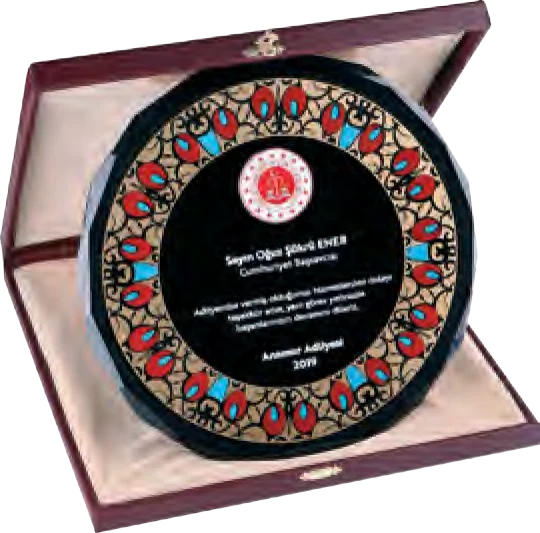 Kutulu Kristal Plaket · EKT-300
